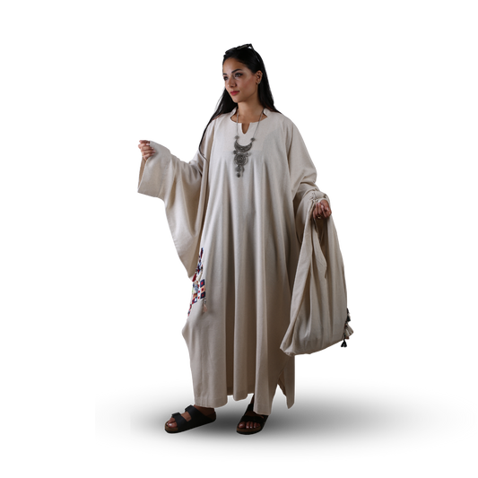 Ensemble ASALA ELEGANCE en lin naturel