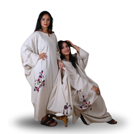 Ensemble ASALA ELEGANCE en lin naturel