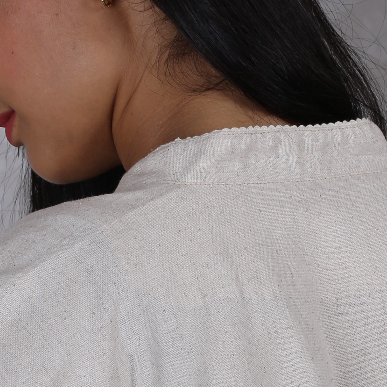 Ensemble ASALA ELEGANCE en lin naturel