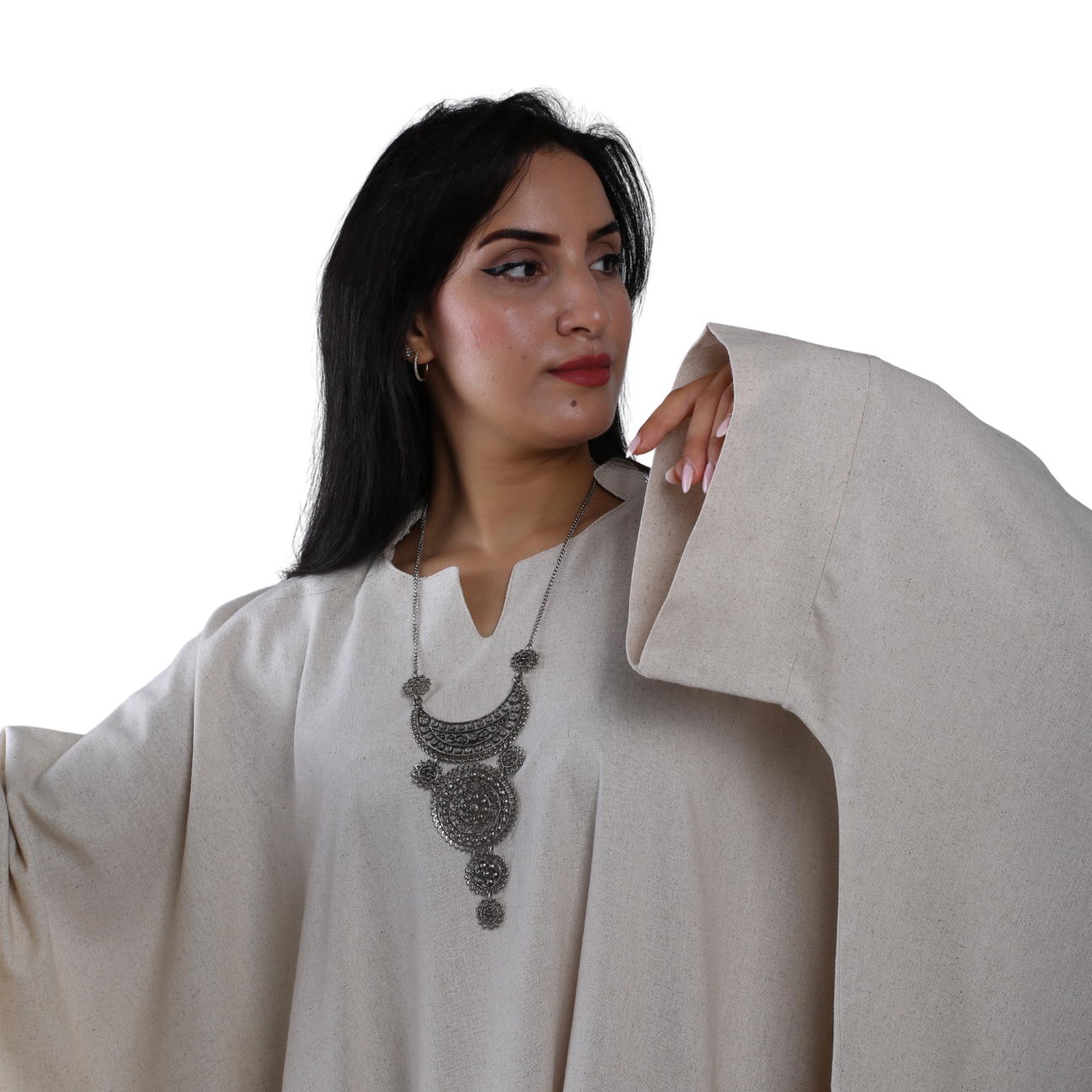 Ensemble ASALA ELEGANCE en lin naturel