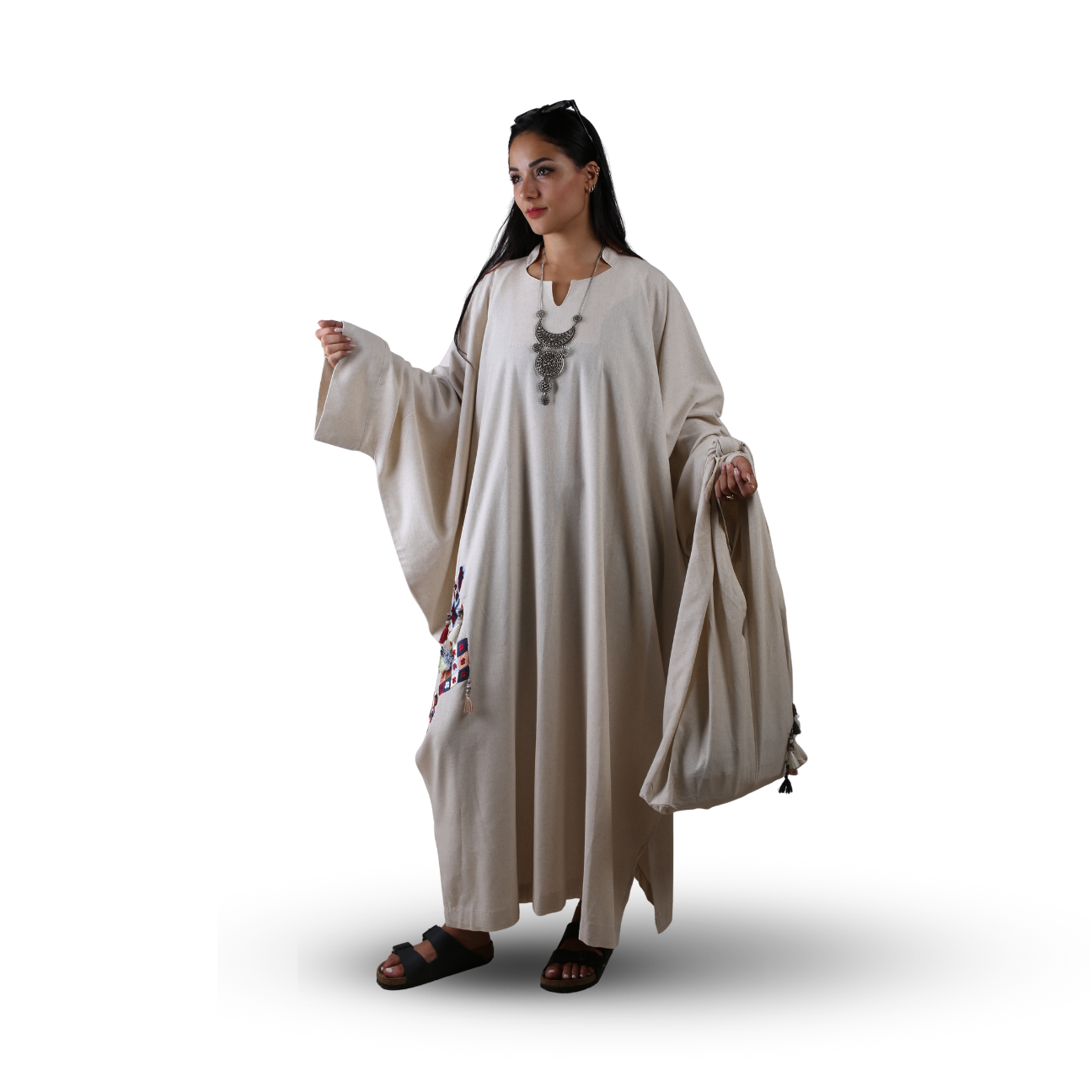 Ensemble ASALA ELEGANCE en lin naturel