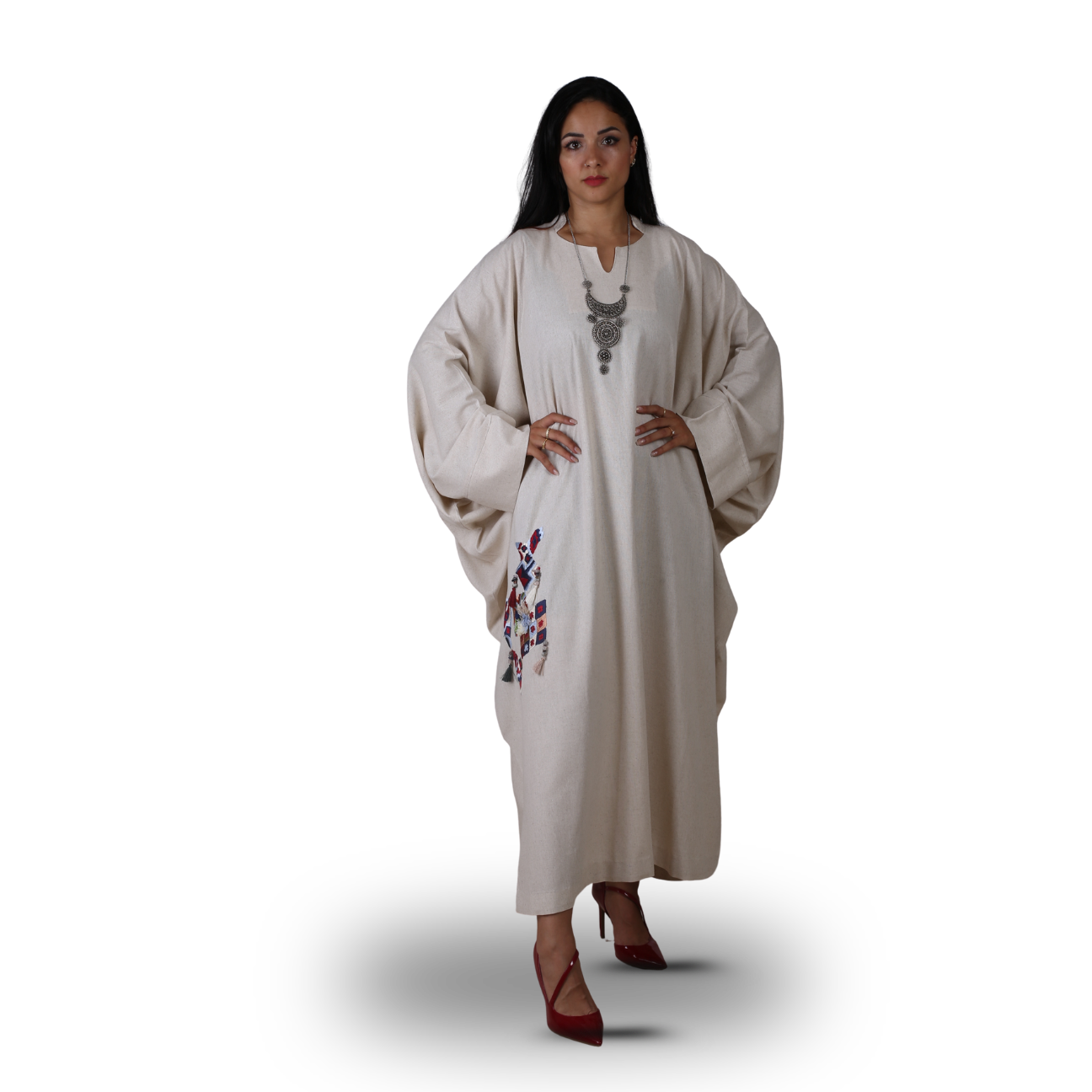 Ensemble ASALA ELEGANCE en lin naturel