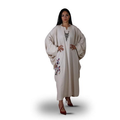 Ensemble ASALA ELEGANCE en lin naturel