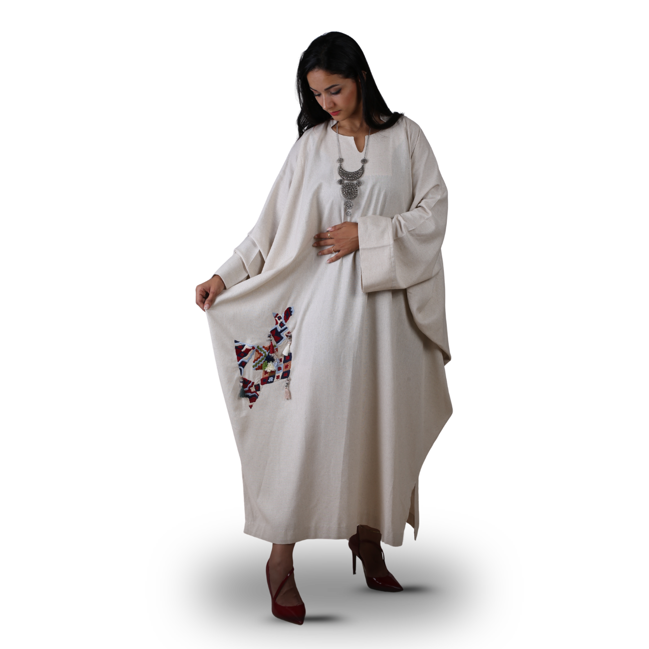 Ensemble ASALA ELEGANCE en lin naturel