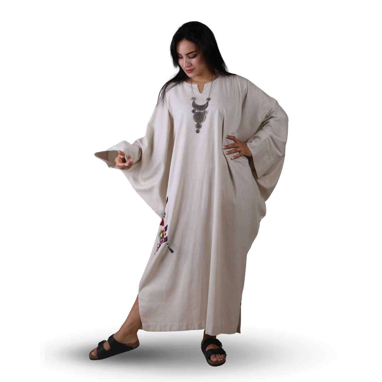 Ensemble ASALA ELEGANCE en lin naturel