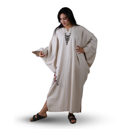 Ensemble ASALA ELEGANCE en lin naturel